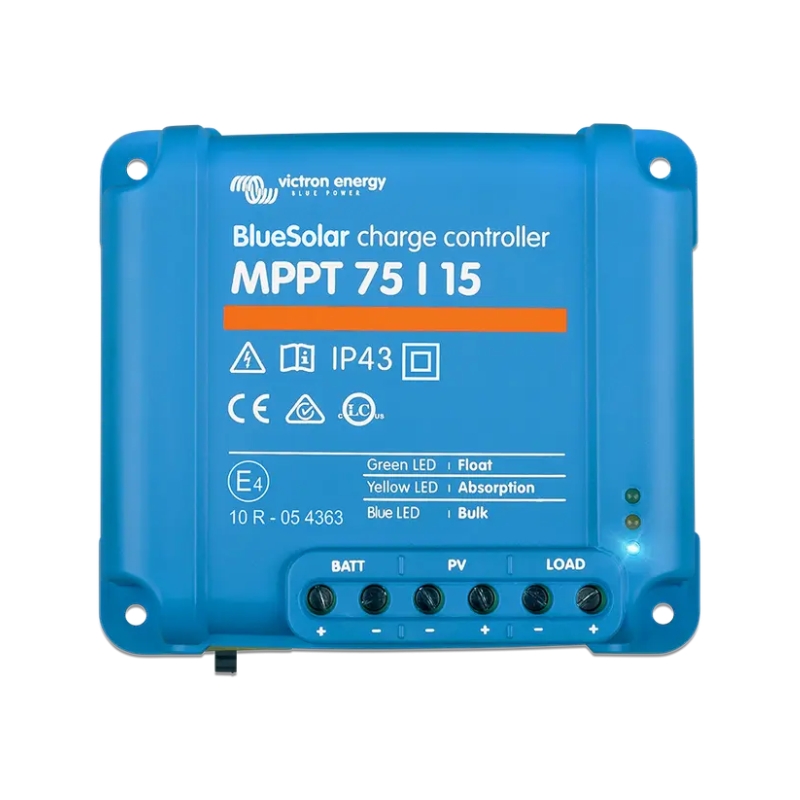 VICTRON BLUESOLAR 15A MPPT 75/15 12/24V CHARGE CONTROLLER