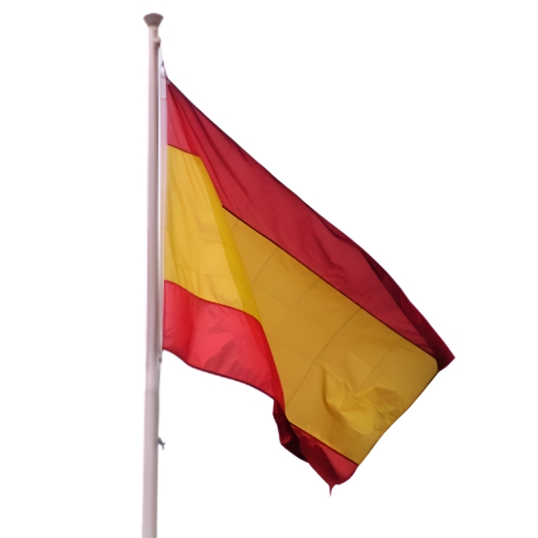 Spanish flag in fabric, 70x100 cm (35.450.04)