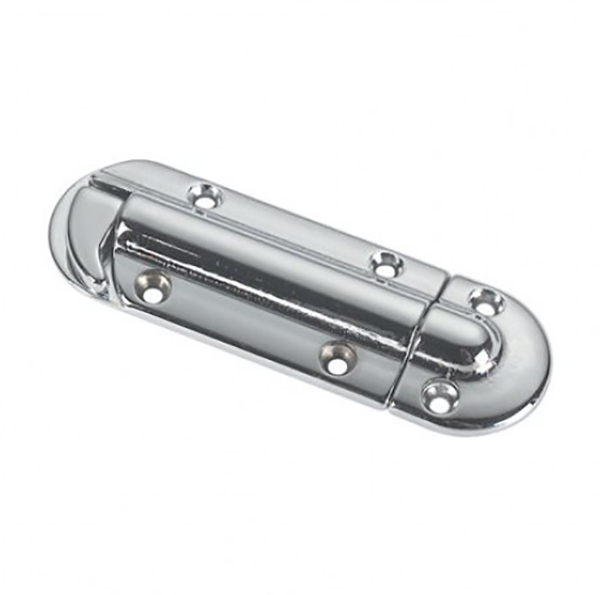 Fermaporta a molla in ottone cromato mm.120x40