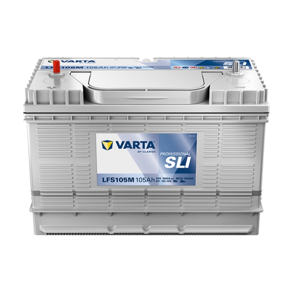 VARTA PROFESSIONAL SLI 105H BATTERY WITH M10 THREADED TERMINALS