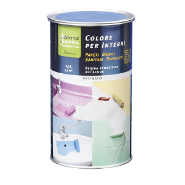 Colore per interni base alluminio lt.0,5