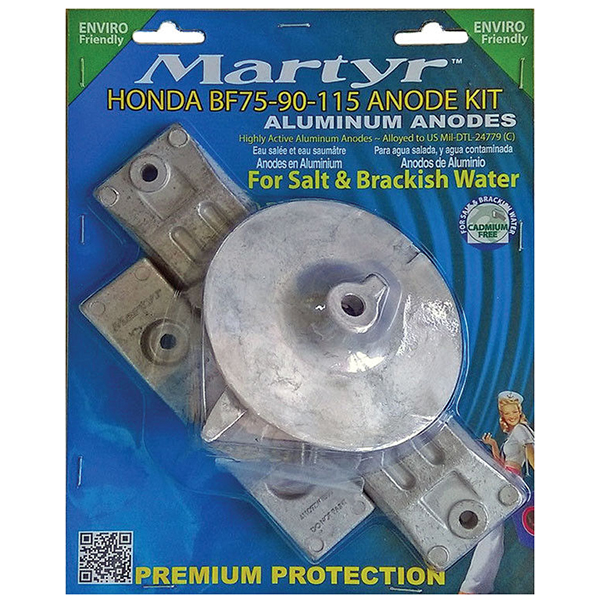 Kit anodi Honda BF75-90-115