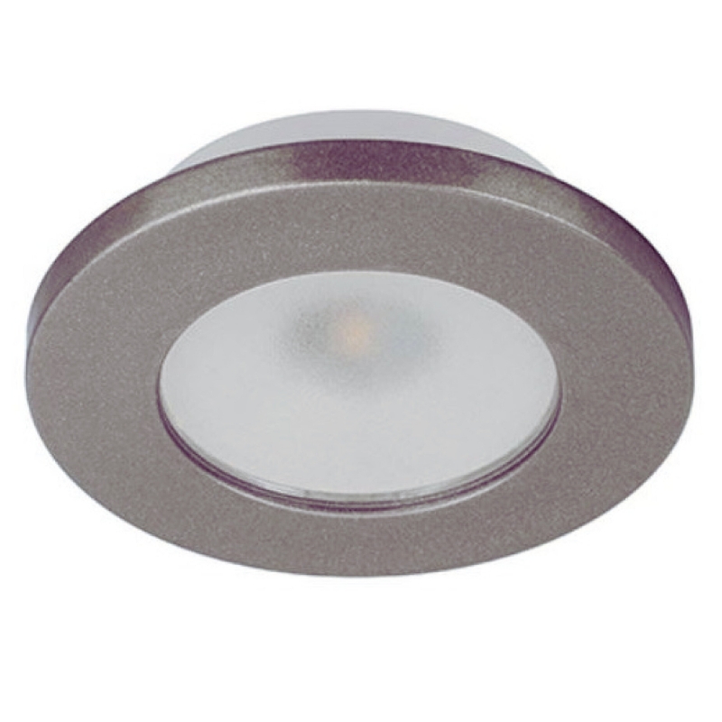 Faretto led TED NICE finitura in titanio luce naturale 9-32V