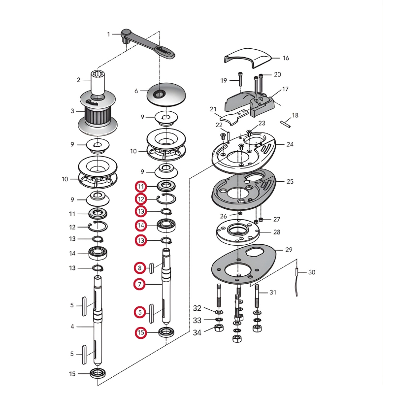 QUICK AXLE KIT DP1