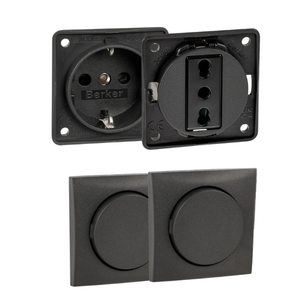 Original BERKER modular switches and sockets (14.520...)