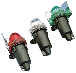 Serie fanali di via a batteria con supporti