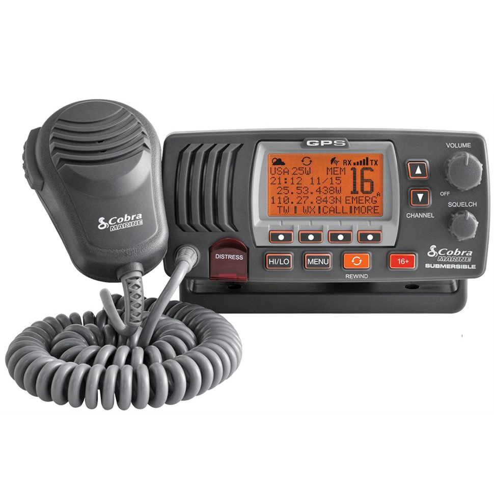 Fixed VHF MR F77 GPS and VHF/DSC black
