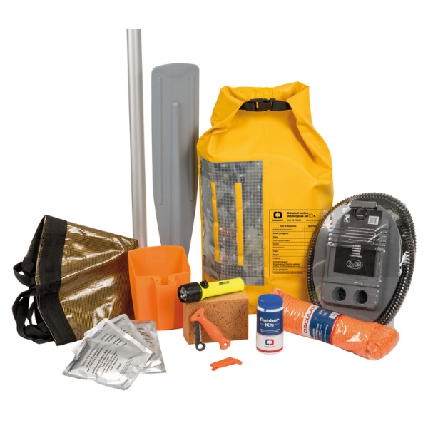 SURVIVAL KIT FOR INFLATABLE BOATS D.M. 17/09/024 VALID FOR ITALY (22.705.00)