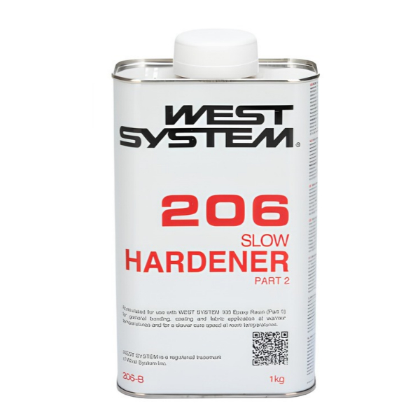 206 Slow hardener indurente lento kg.1